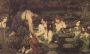 John William Waterhouse Hylas and the Nymphs (mk41) painting